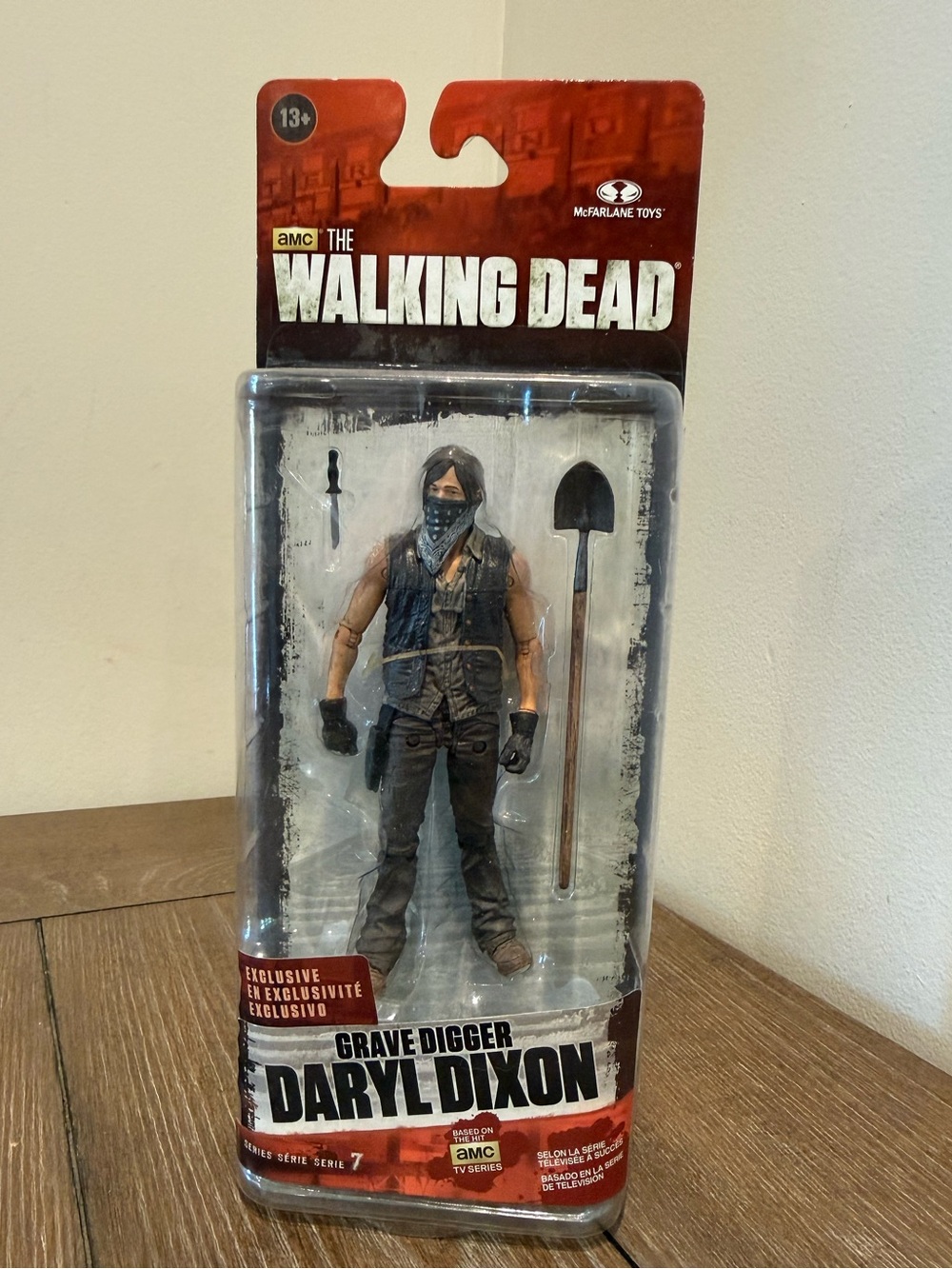 The Walking Dead Series 7 Grave Digger Daryl Dixon 5" Figure Exclusive McFarlane